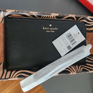 Kate Spade Black Wristlet